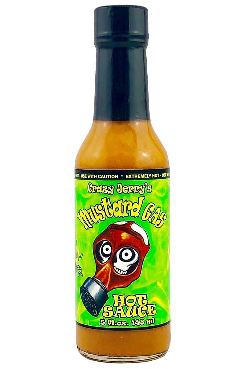 Crazy Jerry’s Mustard Gas, 4oz.