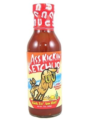 Ass Kickin Ketchup, 12oz.
