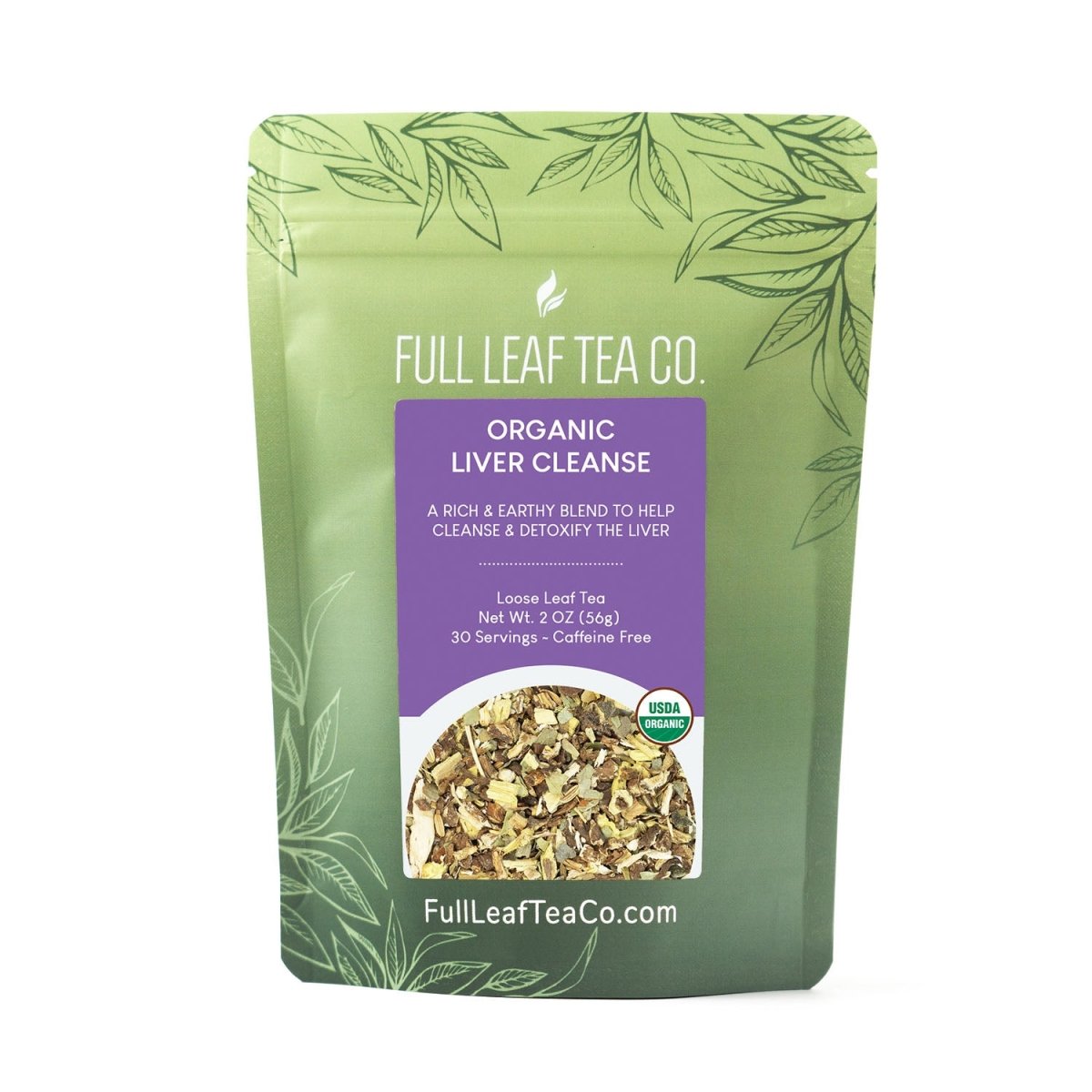 Organic Liver Cleanse Retail Bags – Case of 6