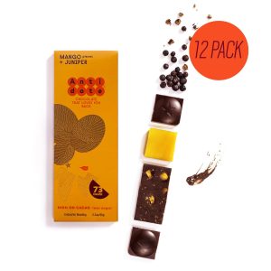 Antidote Chocolate HYBRIS: MANGO + JUNIPER – 12 Bars