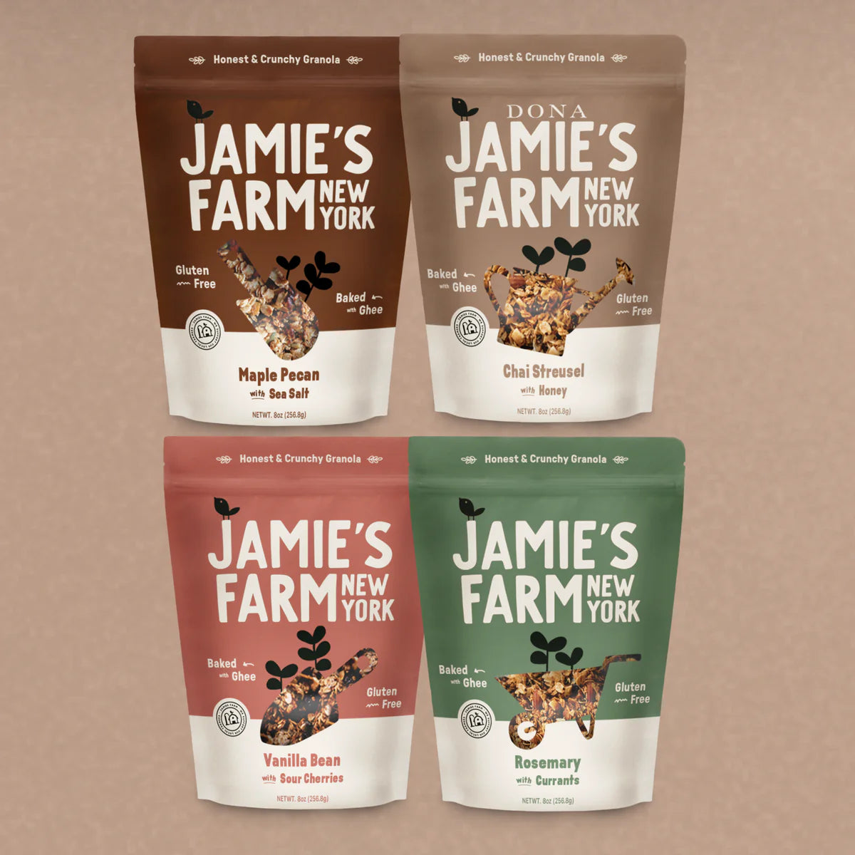 Jamie’s Farm Granola The Core Collection – 4 bags