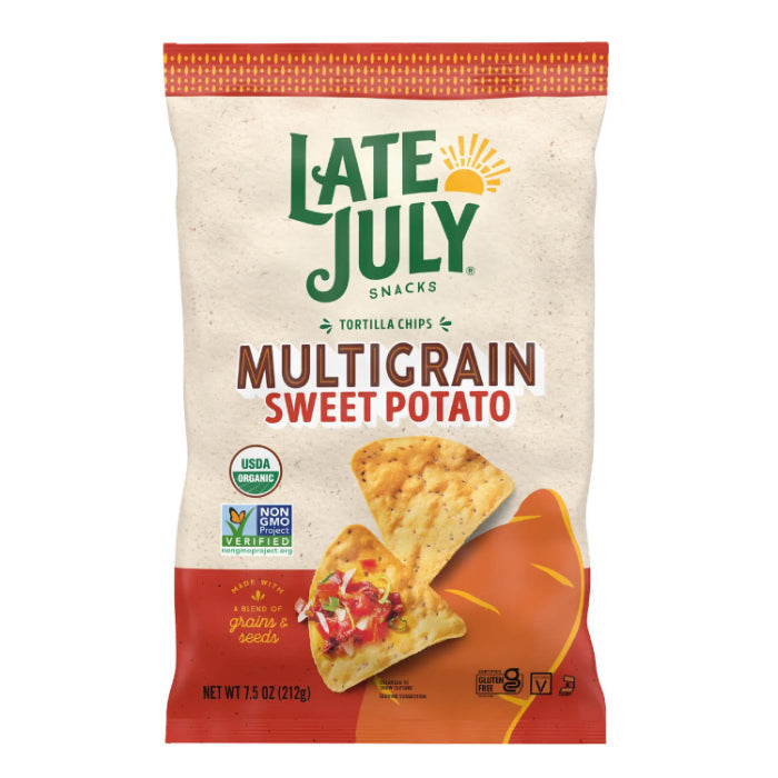 Late July – Chips Veggie Sweet Potato, 7.5 Oz | Pack of 12
