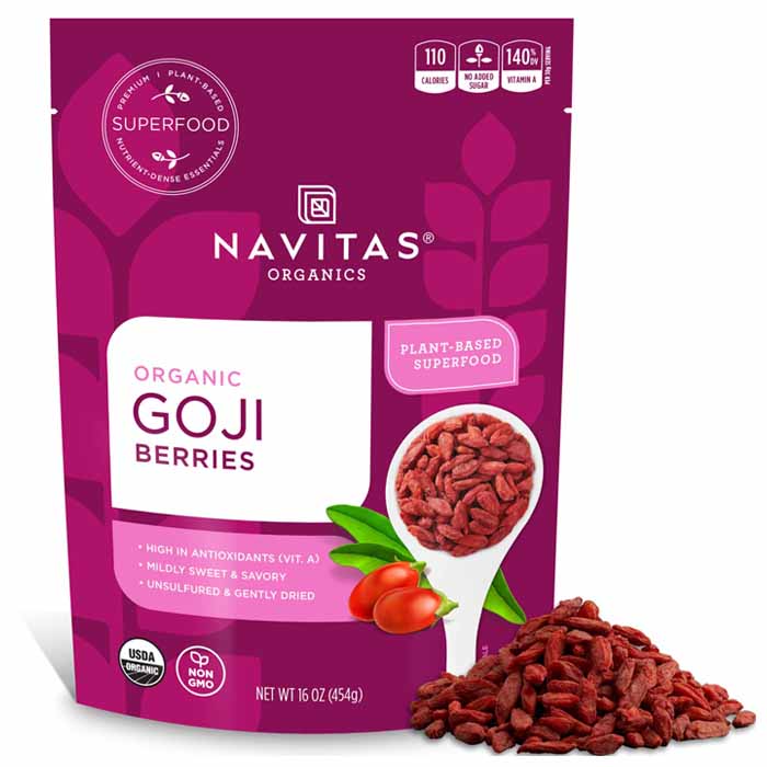 Navitas Organics – Organic Goji Berries, 16oz