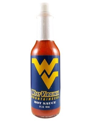 Collegiate Hot Sauce – West Virginia Mountaineers, 5oz.
