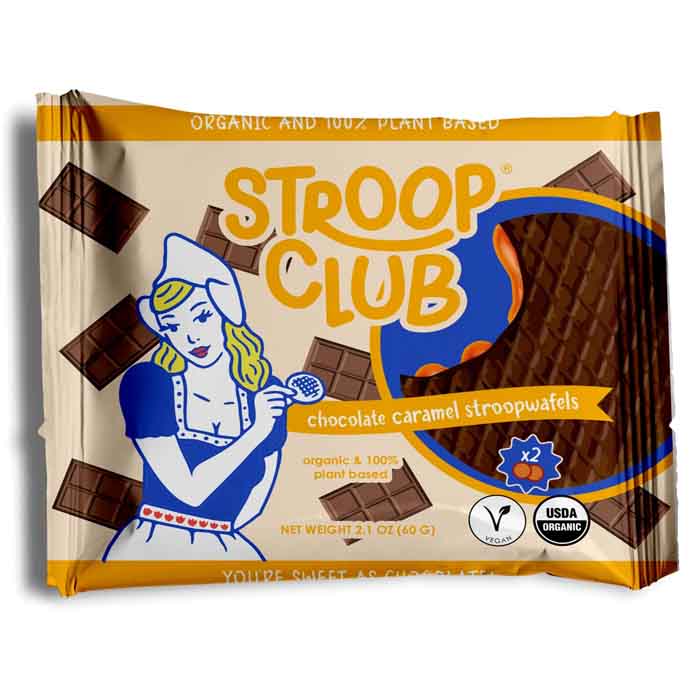 Stroop Club – Caramel Stroopwafel, 2.1oz (2-pack) | Multiple Flavors