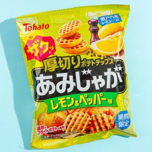 Tohato Amijaga Potato Chips – Lemon & Pepper