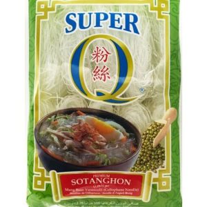 Super Q – Premium Sotanghon – Mung Bean Vermecelli – Cellophane Noodle – 350 G
