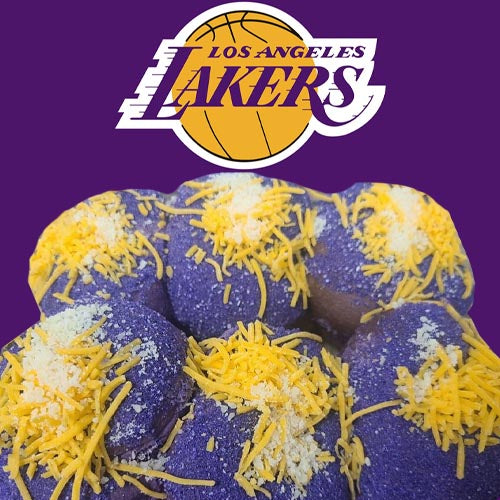 Kagat Bakery – Lakers UBE Cheese Pandesal – 6 Piece