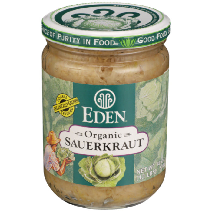 Eden Foods – Sauerkraut Org 18 Oz – Pack of 12