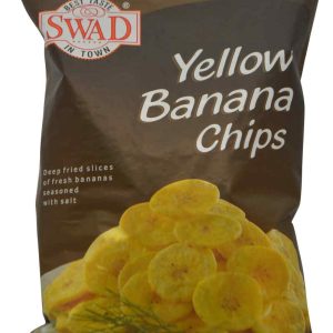Swad Yellow Banana Chips, (Various Sizes Available)