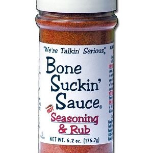Bone Suckin HOT Seasoning & Rub, 6.2oz.