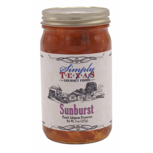 Simply Texas Sunburst Peach Preserves