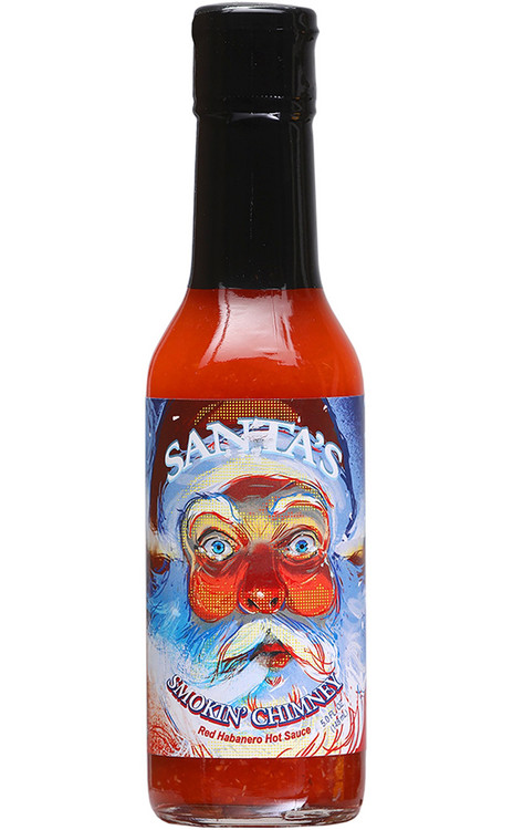 Santa’s Smokin’ Chimney Red Habanero Hot Sauce, 5oz. (Seasonal)