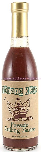 Tobago Keys Fireside Grilling Sauce, 12oz.