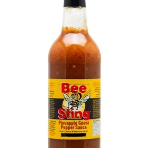 Bee Sting Pineapple Guava Pepper Sauce, 25.7oz.