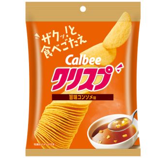 Calbee, Potato Chip Crisp, 45g, Consommé flavor
