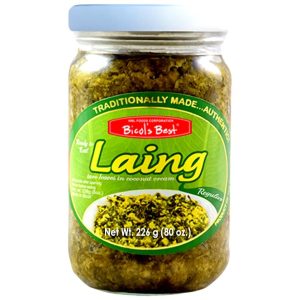Bicol’s Best – Laing – Taro Leaves in Coconut Cream – 226 G