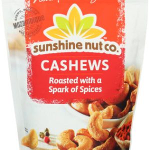 Sunshine Nut Company Cashews Rstd Spices 7 Oz – Pack Of 6
