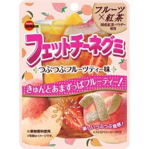 Bourbon, Fettuccine Gummy, Fruit Tea flavor, 47g