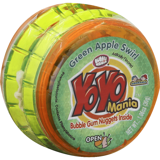 Yo Yo Mania Bubbble Gum Nuggets