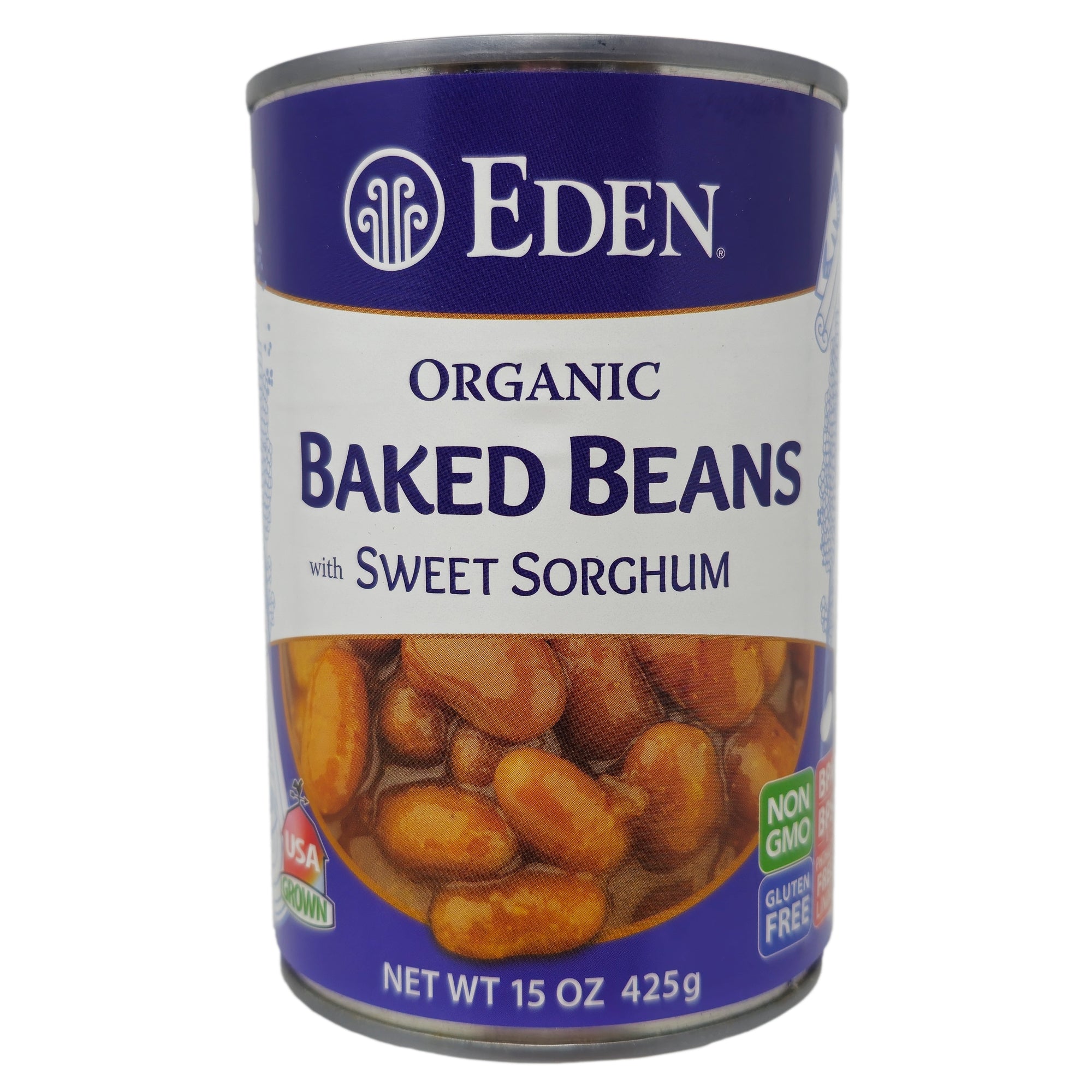 Eden Baked Beans with Sweet Sorghum – 15oz.