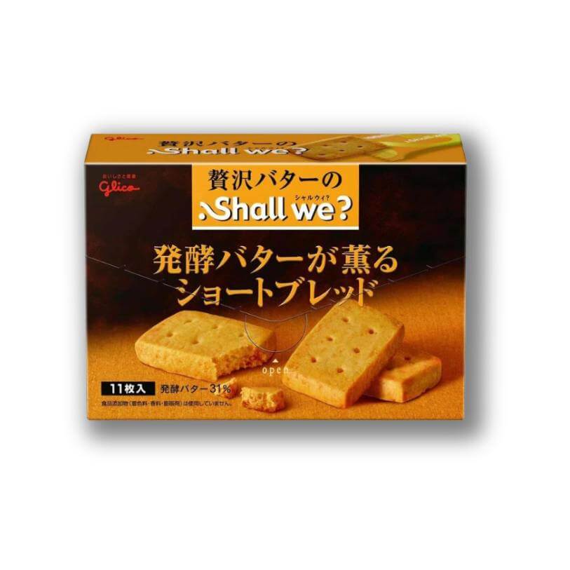 Glico Shall We? – Shortbread Butter Cookies