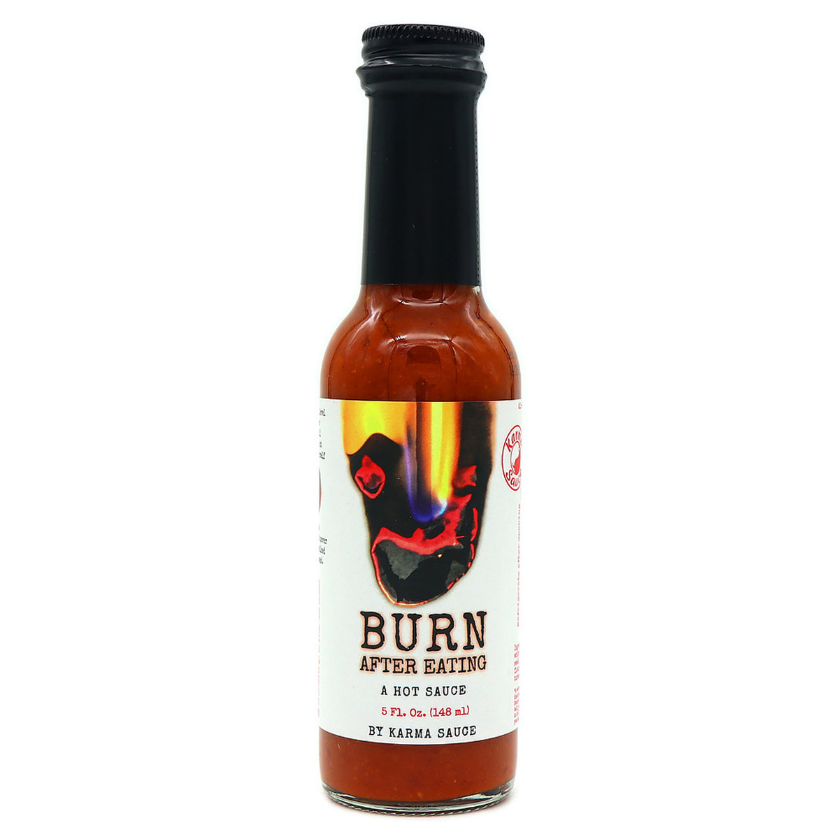 Karma Burn After Eating Hot Sauce