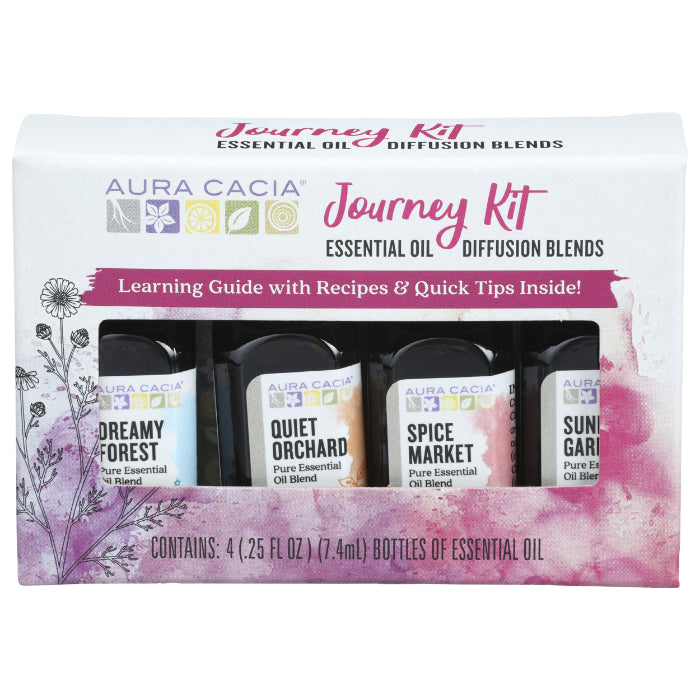 Aura Cacia – Essential Oil Diffusion Kit, 0.25 fl oz – Pack of 1