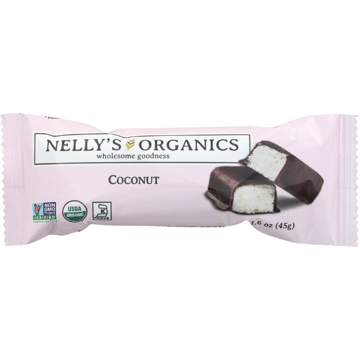 Nellysener – Organic Chocolate Bar, 1.6oz | Multiple Flavors | Pack of