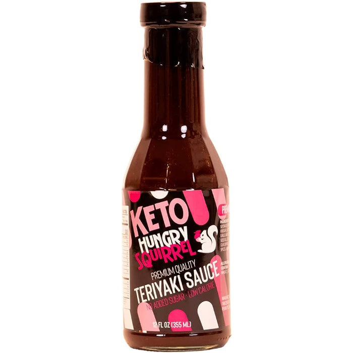 HUNGRY SQUIRREL – SAUCE TERIYAKI 12 FO – Pack of 6