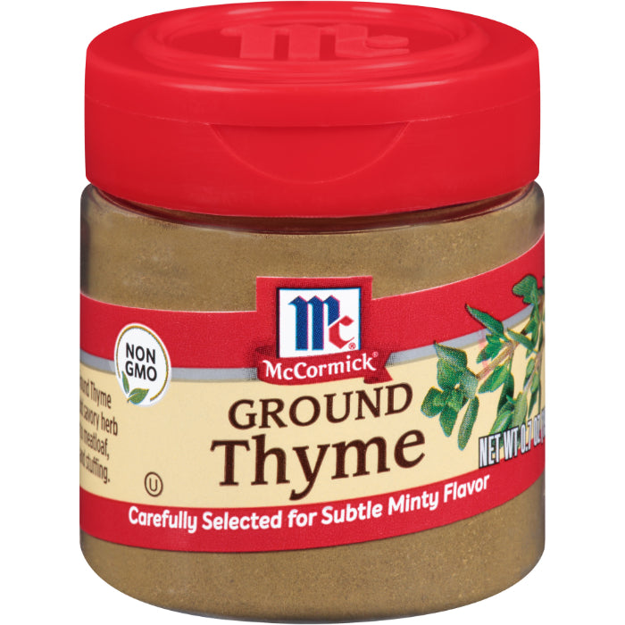 McCormick – Spice Thyme, Ground, 0.7 oz – Pack of 6