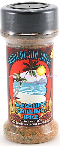 Tropical Sun Mesquite Grilling Spice Spice,5oz.