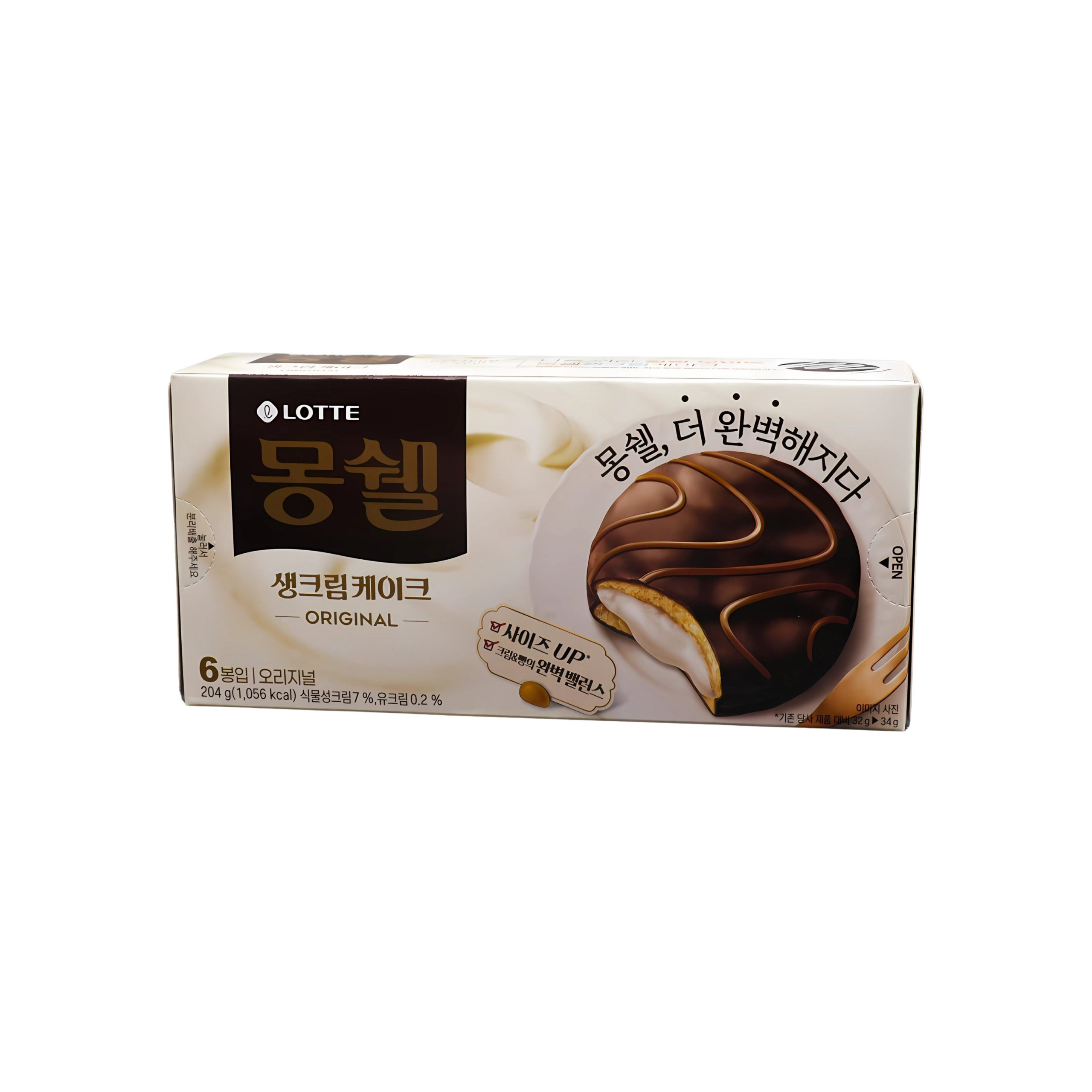 Lotte Moncher Dream Cake (6 Piece)(Korea)