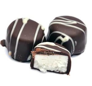 Asher’s Dark Chocolate Vanilla Butter Creams with White String