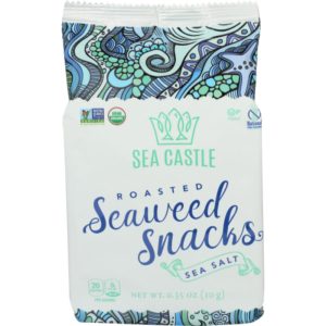 Sea Castle – Organic Roasted Sea Salt Seaweed Snacks