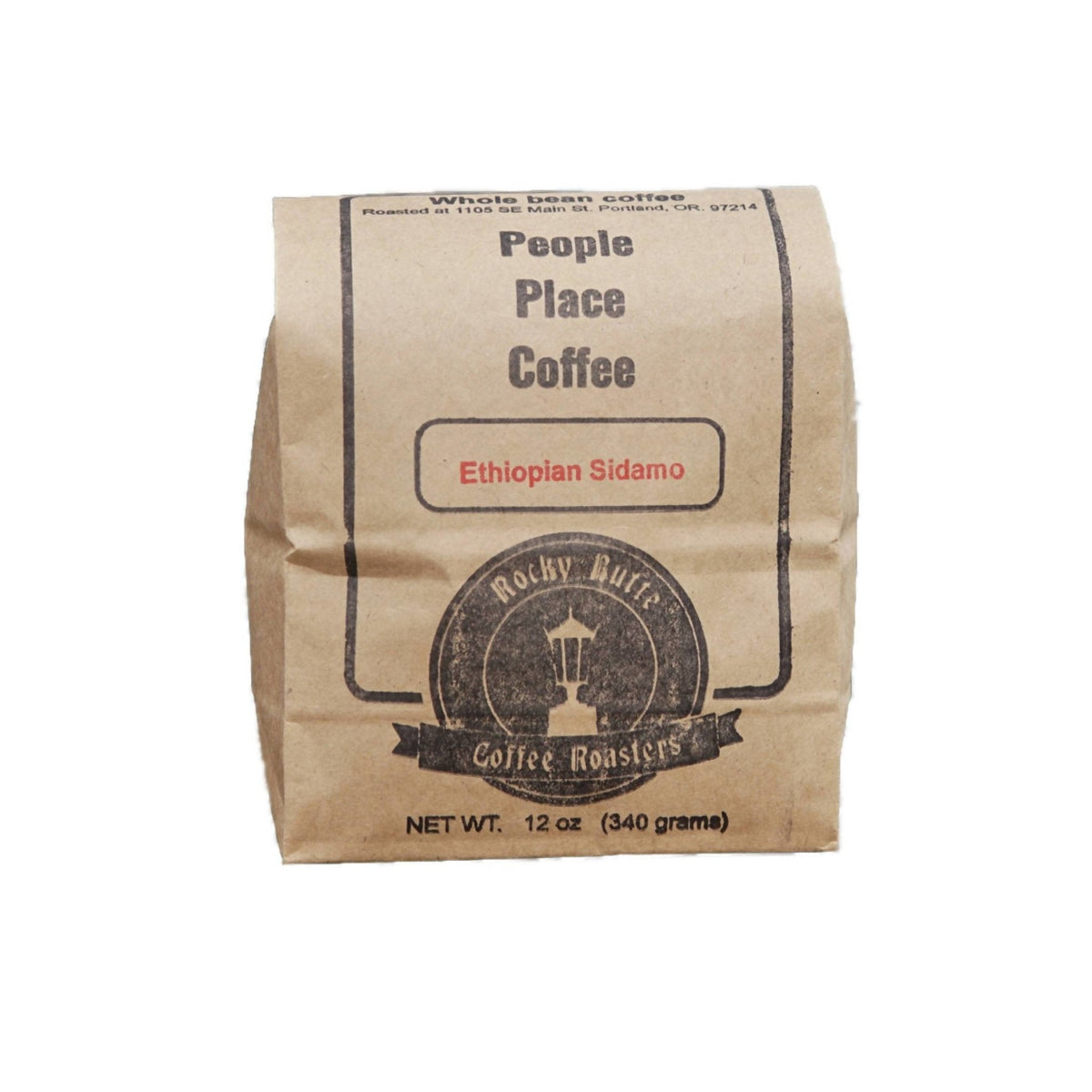 Ethiopia Sidamo Coffee Beans (Light Roast) Bags – 12 OZ x 10