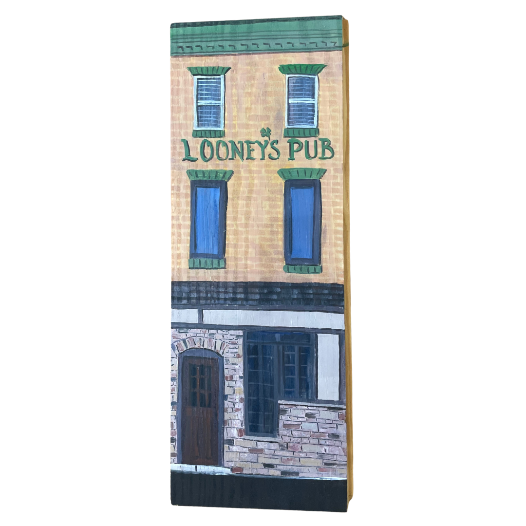 Linda Amtmann Wooden Planks- Looney’s Pub New Look