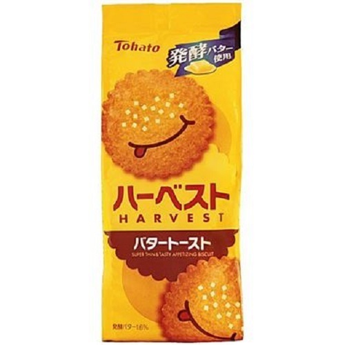 Tohato “Harvest, Butter Toast” Thin Biscuit, 100g