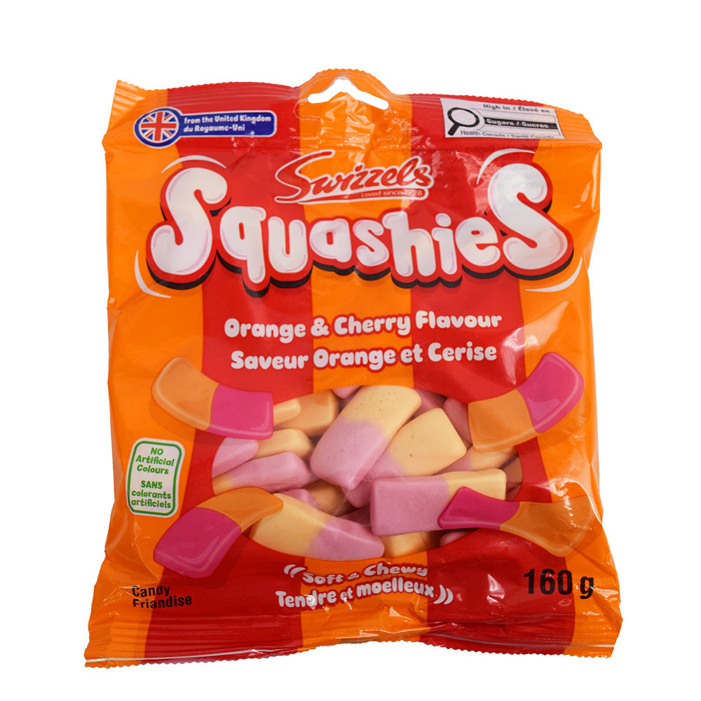 Swizzles Squashies Orange & Cherry