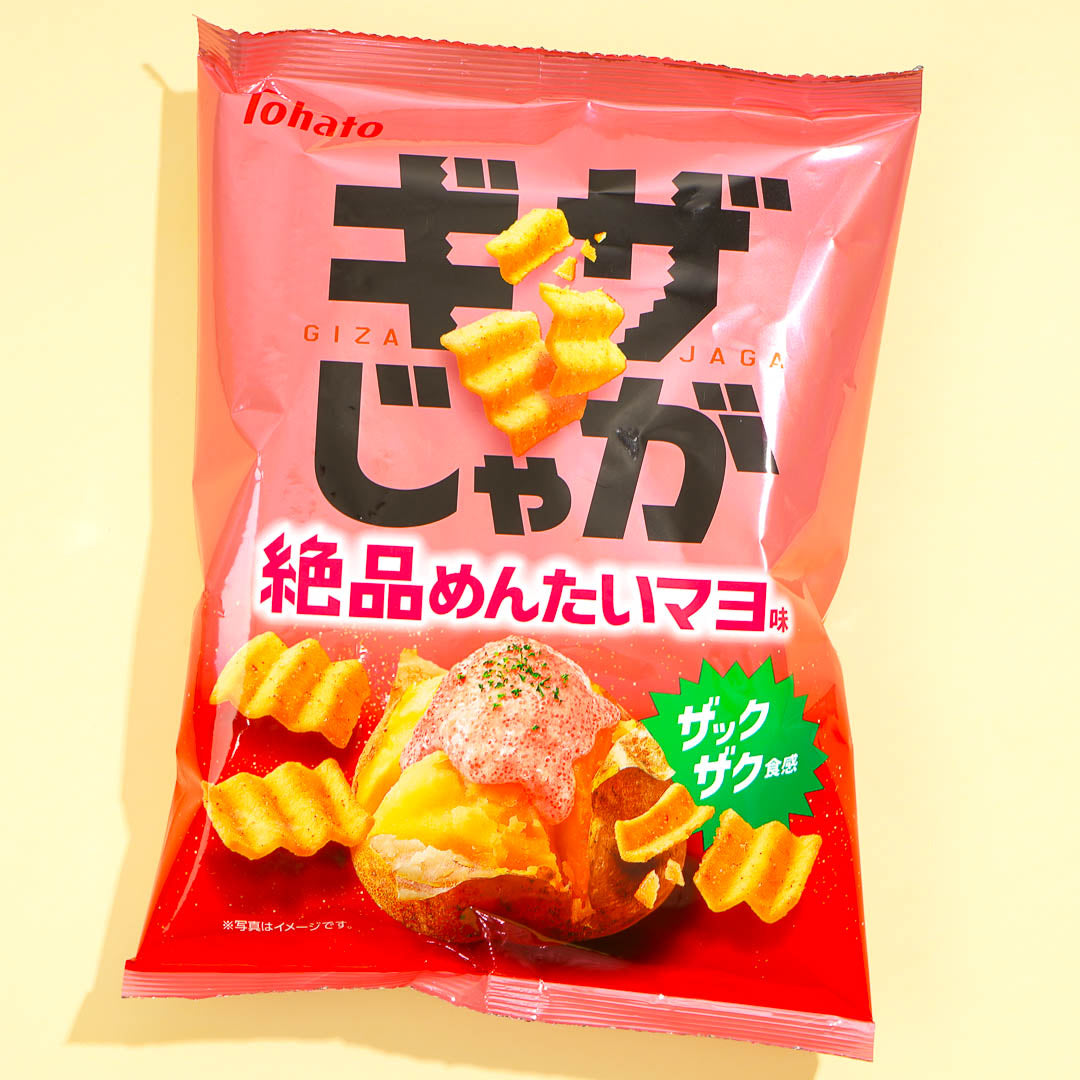 Tohato Giza Jaga Potato Snacks – Mentaiko Mayonnaise