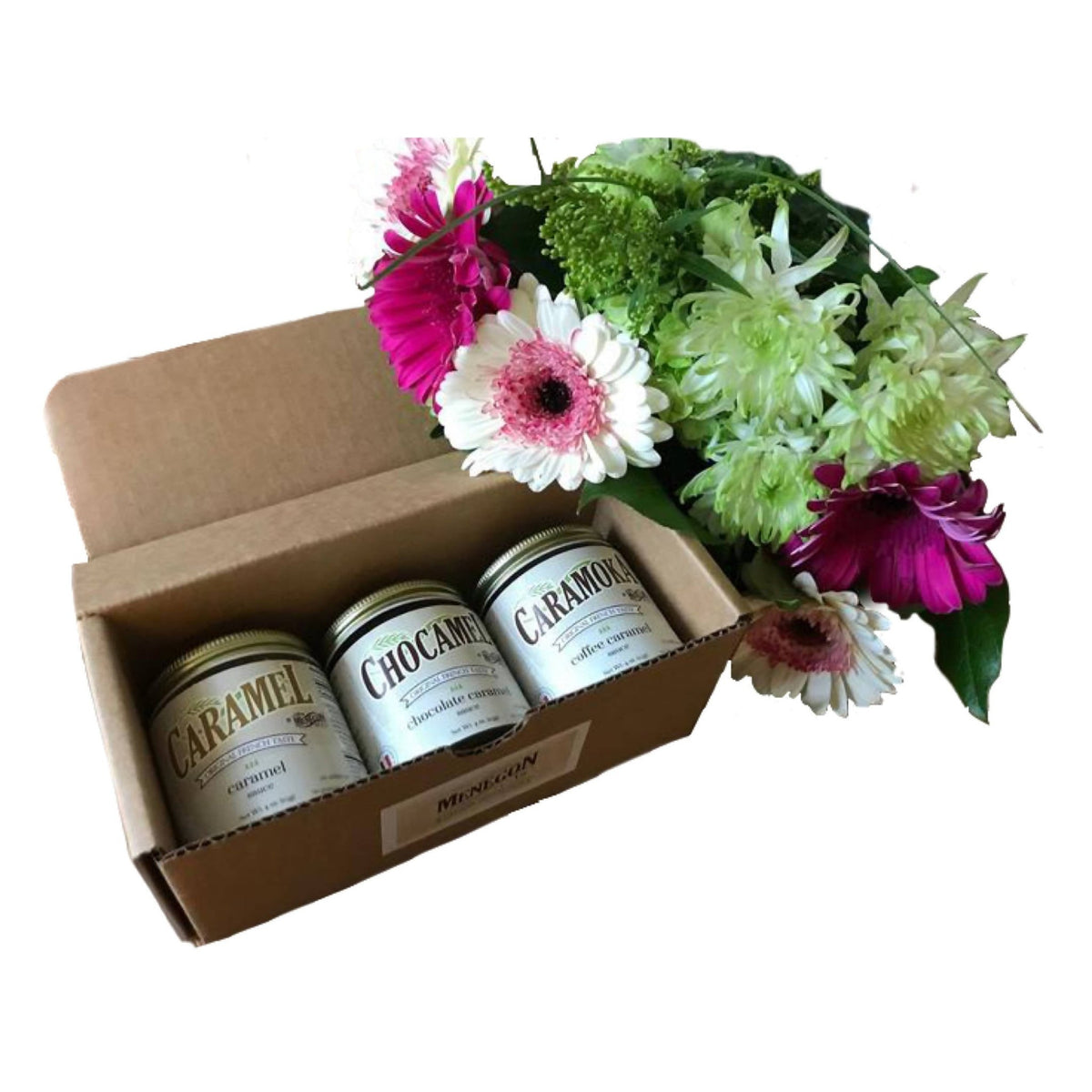 French Salted, Chocolate & Coffee Caramel Sauce Set – 4 x (3 x 4 oz)