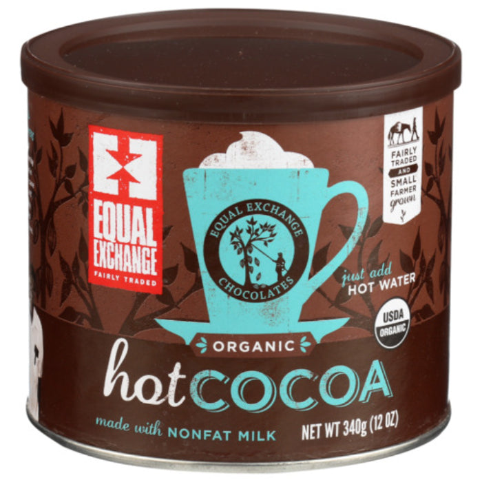 EQUAL EXCHANGE – COCOA HOT MIX ORG 12 OZ – Pack of 6