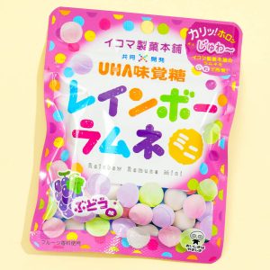 UHA Mikakuto Rainbow Ramune Candy – Grape