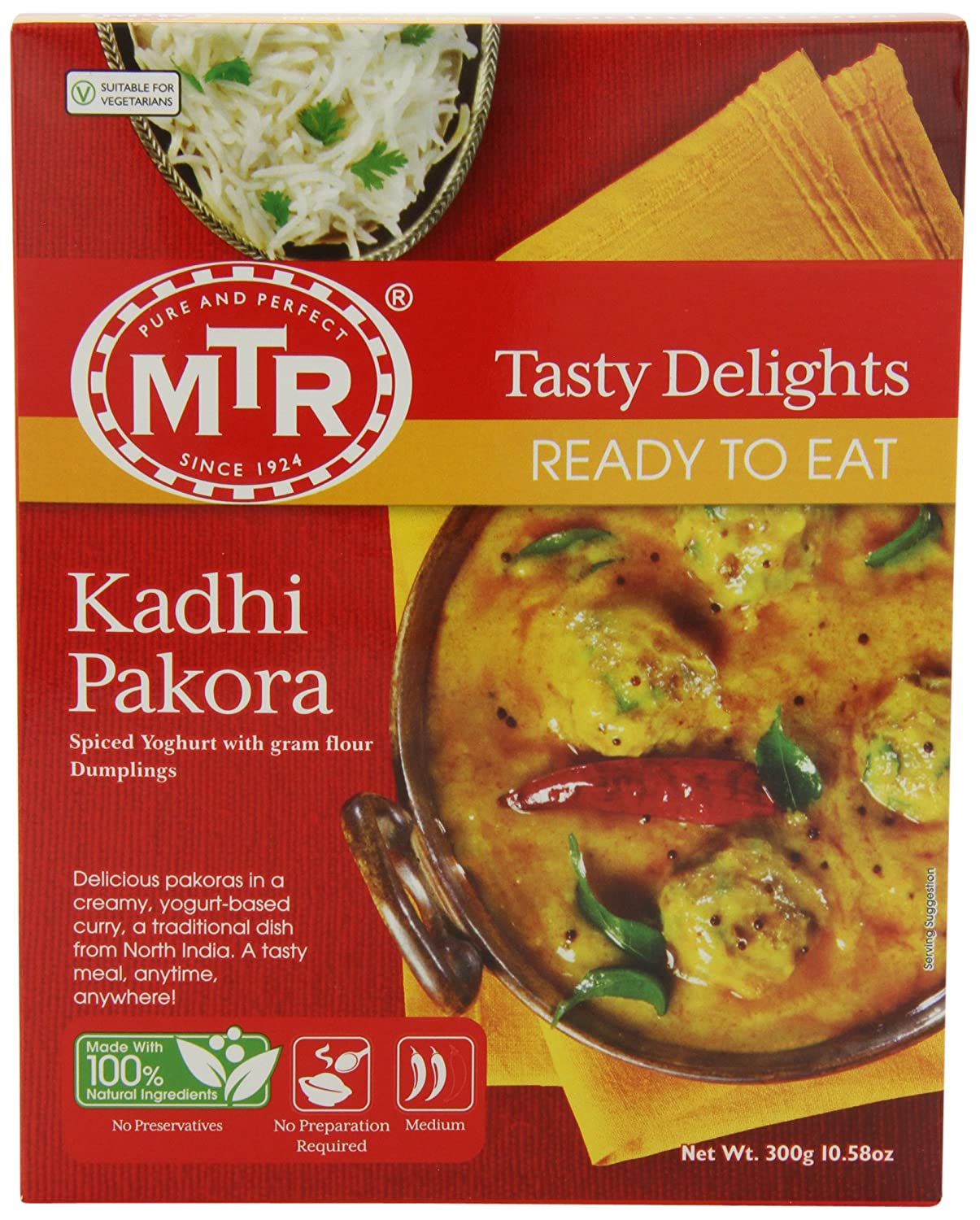 MTR Ready to Eat – Kadhi Pakora 10.58oz (300g)