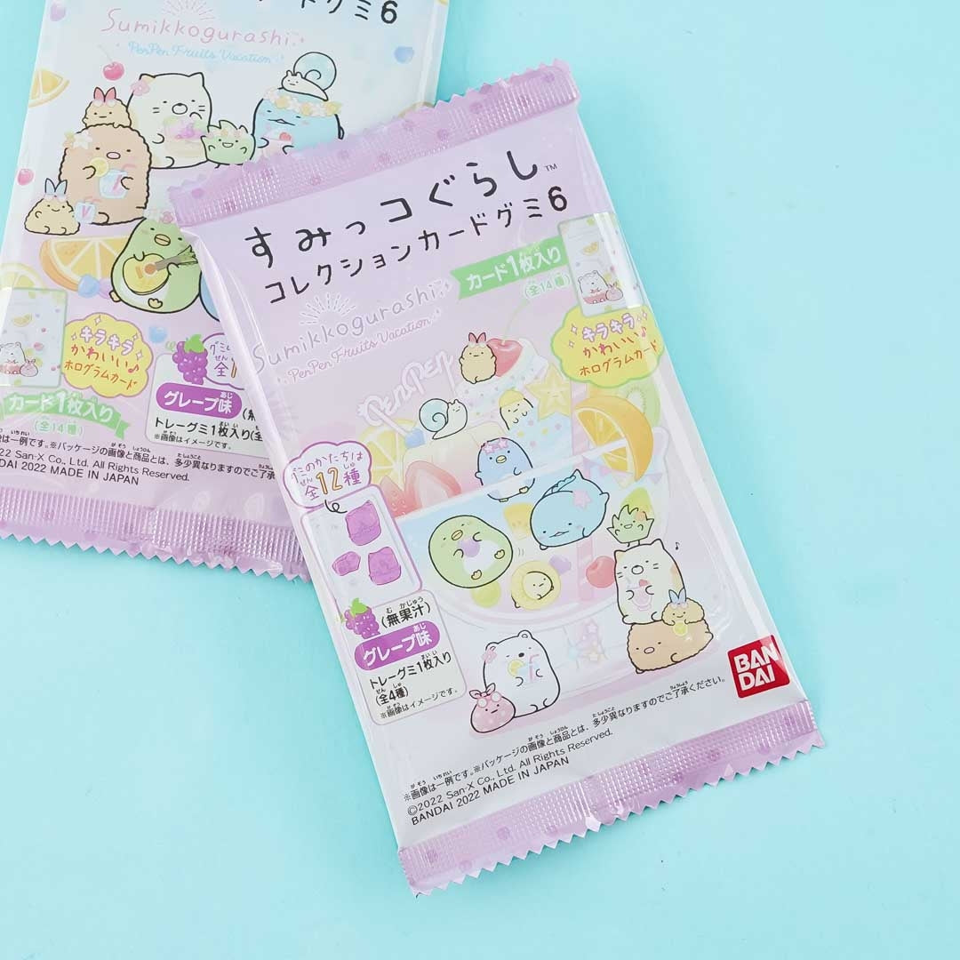 Sumikko Gurashi Vol. 6 Gummy Candy & Card Set