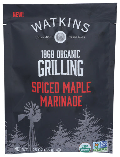 Watkins Marinade Spiced Maple Organic 1.25 Oz – Pack Of 12