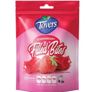 Tovers Strawberry Filled Bites, 5.5 oz