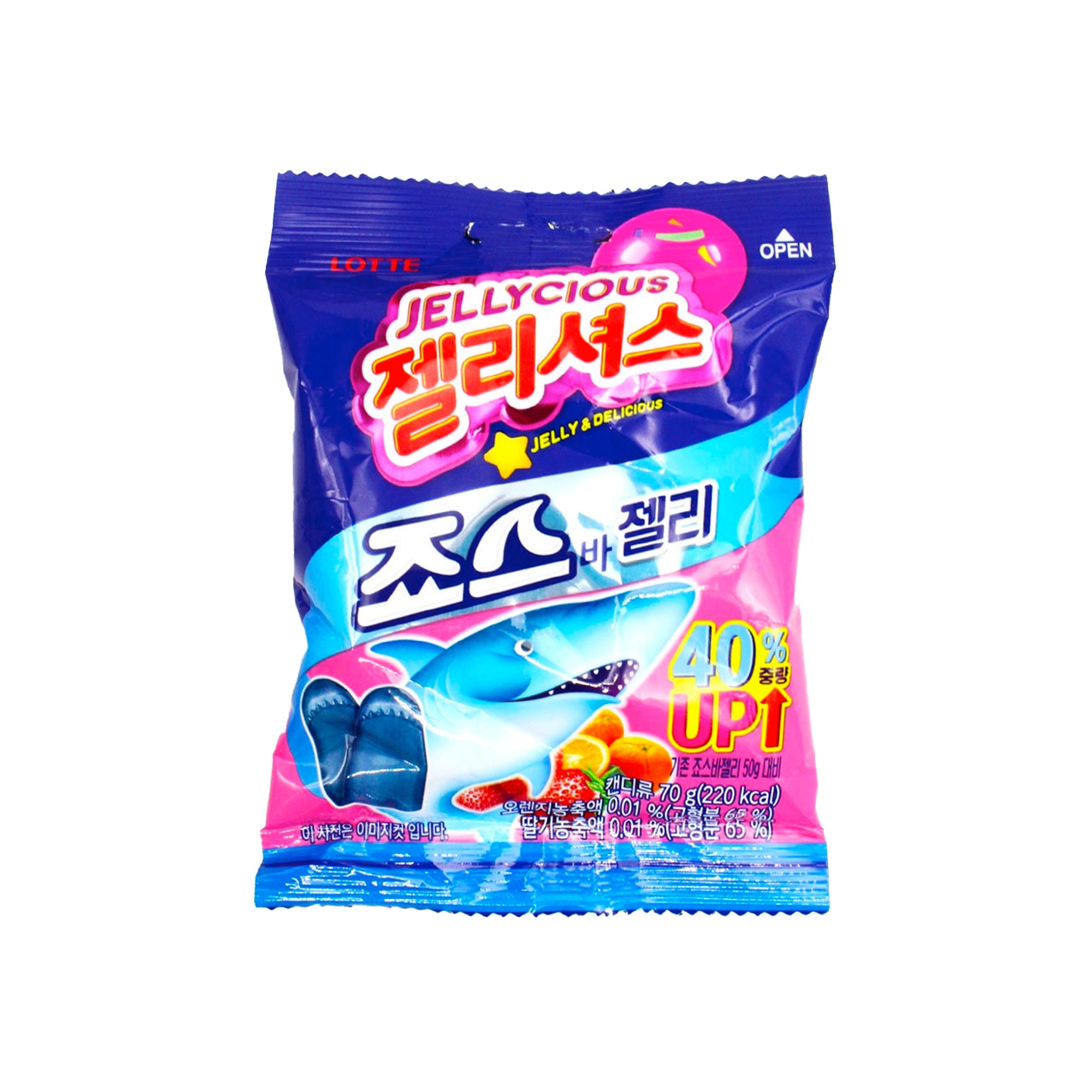Lotte Jellycious Jaws (Korea)