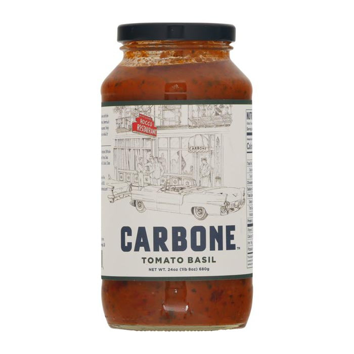 Elevate Meals with Carbone Tomato Basil Sauce