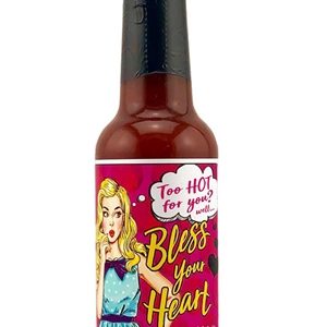 Bless Your Heart Peach and Vidalia Onion Hot Sauce, 5oz.